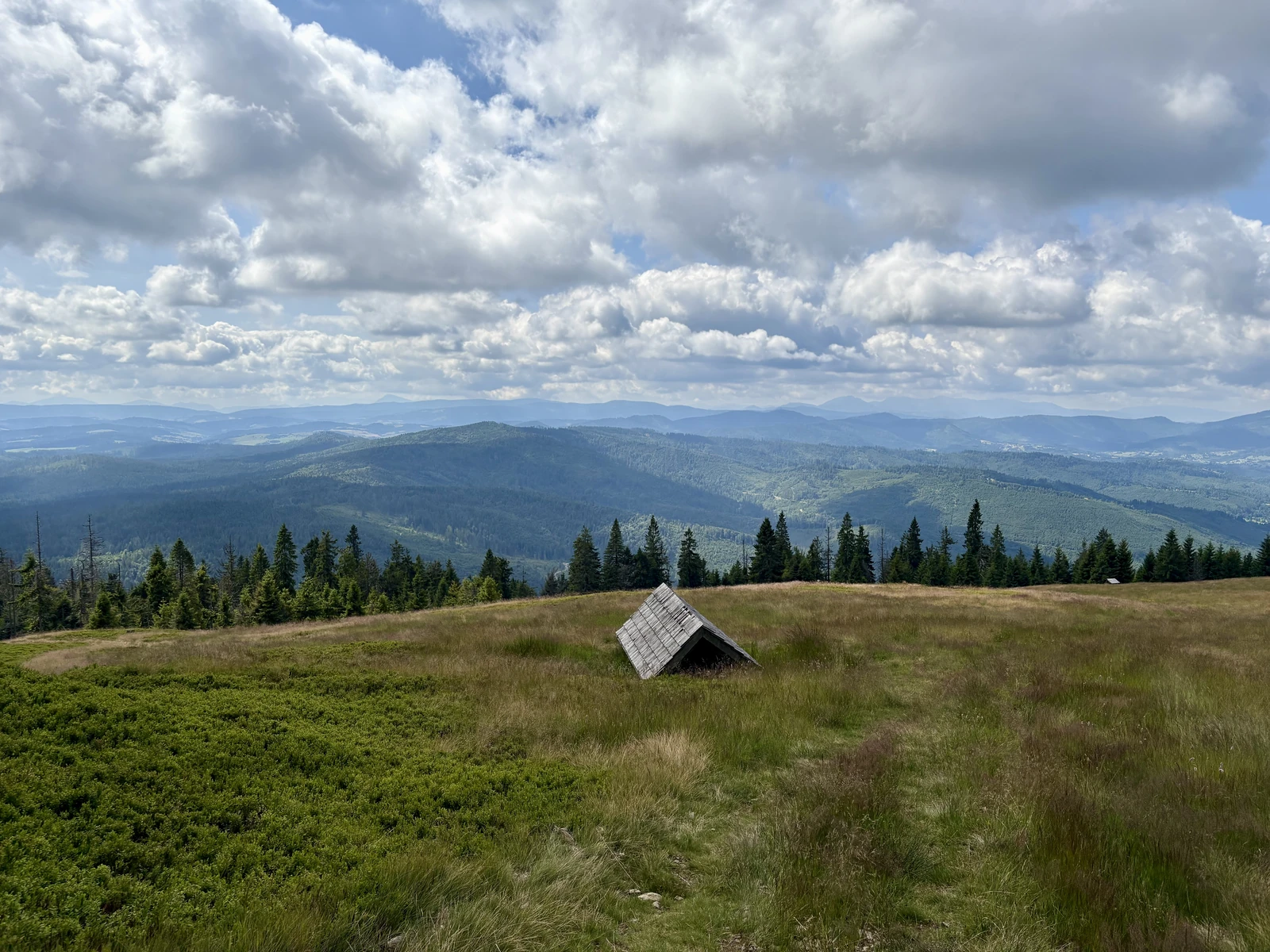 View on Beskid Żywiecki