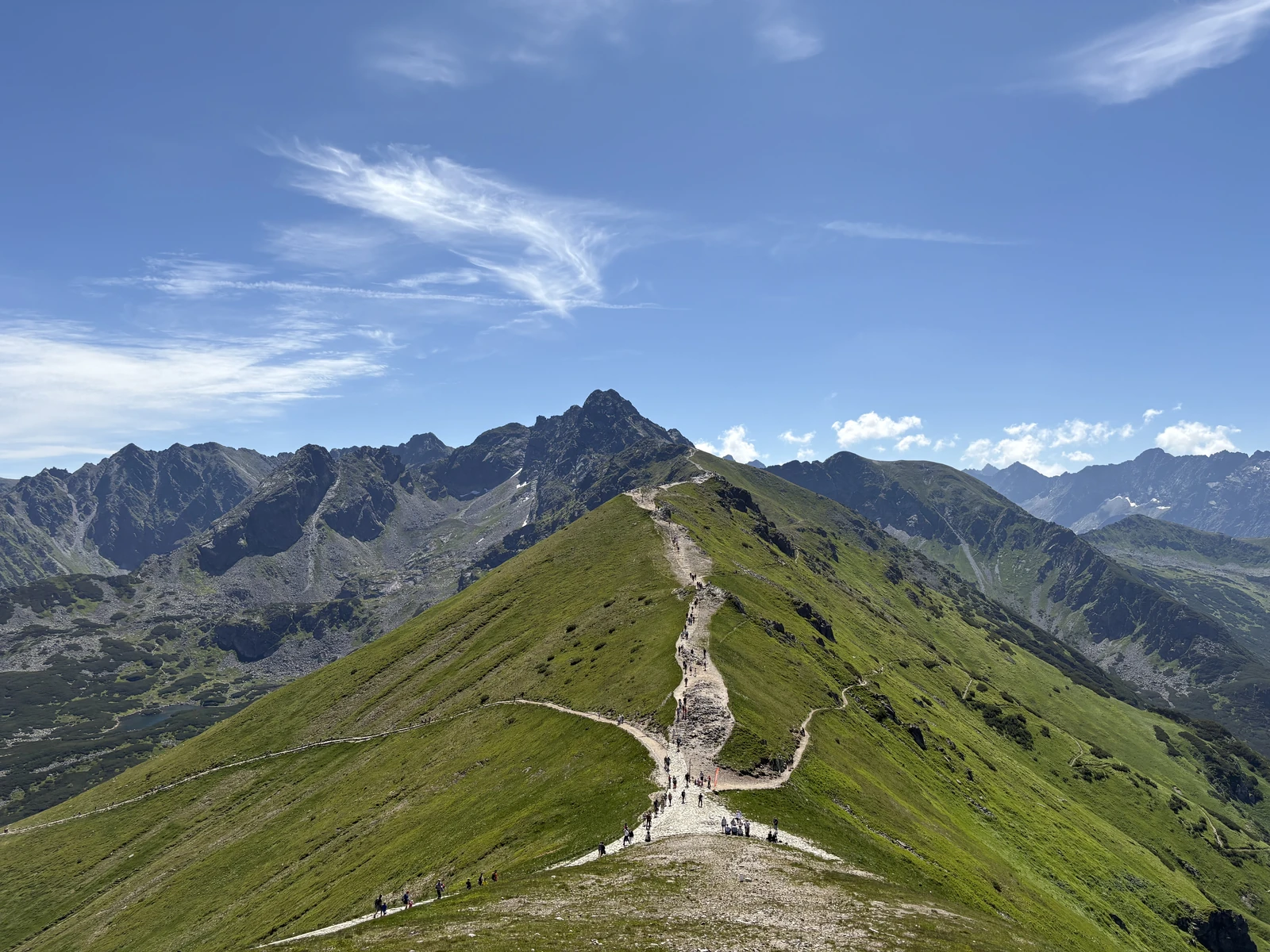 Świnica from Kasprowy Wierch (Tatry)
